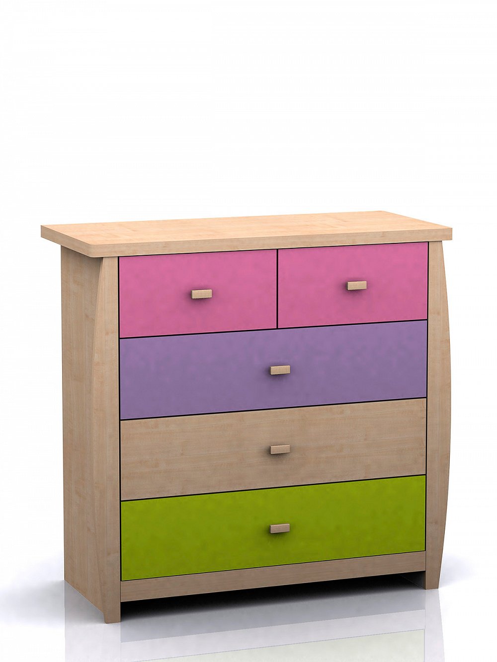 Credit Crunch Carpets Nottingham Sydney 3 2 Chest Drawers Pink