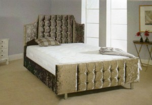 Texel Luxury Upholstered King Size Bed
