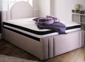 Barra Luxury Upholstered King Size Bed
