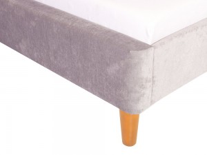 Luciana 5ft Fabric Bedstead Silver