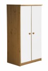 Avola Two Door Cupboard Antique With White Details