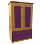 Verona Tall Boy Antique With Lilac Details
