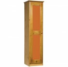 Verona 1 Door Wardrobe Antique With Orange Details