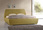 Naxos Fabric Double Bed in Tea Green