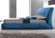 Sache Teal King Size Bed