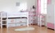 Lollipop 3 Shelf Unit in White/Pink