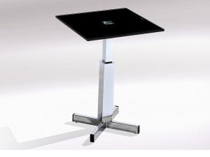 Kiwi Black Lamp Table 