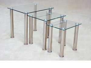 Togo Clear Nest of Tables