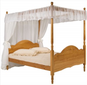 Veneza 4 Poster 3ft Bed