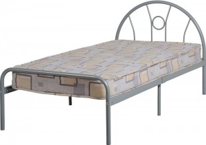 Nova 3 foot Bed in Silver