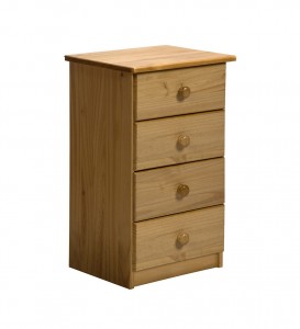 Verona 4 Drawer Bedside Antique