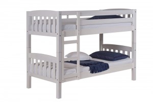 America Short Bunk Bed 2ft6 White