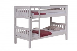 Barcelona Bunk Bed 2ft6 White