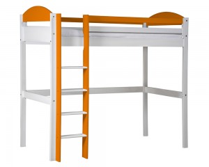 Maximus High Sleeper White With Orange Details