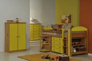 Maximus Mid Sleeper Set 1 Antique With Lime Details