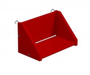 Tollo Small Clip On Shelf in Red