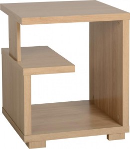 Kingston Lamp Table in Euro Oak