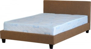 Prado 5 foot Bed in Sand Fabric