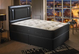 2000 Pocket Spring Memory Foam Double Divan Bed