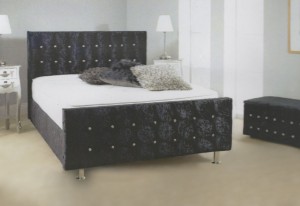 Merino Luxury Upholstered Single Bed