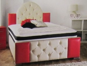 Cheviot Luxury Faux Leather Single Bed