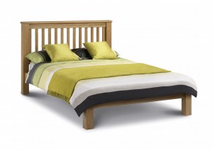 Amsterdam Oak Low Foot End Double Bed