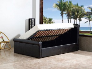 Carolina 5' Side Gas Lift Bed Black