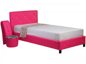 Crystal 3' Bedstead Hot Pink