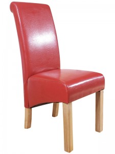 Jersey Dining Chairs - Set of 4 Red