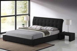 Boston Leather Double Bed