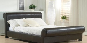 Valencia Leather Double Bed