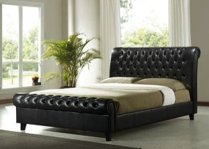 Richmond Faux Leather Double Bed