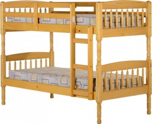 Albany 3 foot Bunk Bed in Antique Pine
