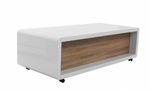 Howard High Gloss Coffee Table with 2 Drawers