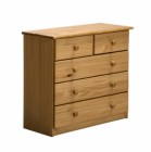 Verona 3+2 Drawer Chest Antique