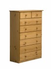 Verona 6+2 Drawer Chest Antique