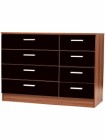 Ottawa 4 + 4 drawer chest