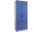 Ottawa 2 Tones 2 Door Wardrobe in Blue