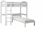 Maximus L Shape High Sleeper White With White Details