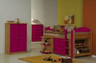 Maximus Mid Sleeper Set 1 Antique With Fuschia Details