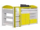 Maximus Mid Sleeper Set 2 White With Lime Details