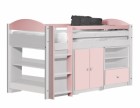 Maximus Mid Sleeper Set 2 White With Pink Details