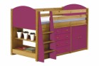 Verona Mid Sleeper Set 2 Antique With Fuschia Details