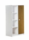 Avola One Door Cupboard White With Antique Details