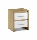 Stockholm 2 Drawer Bedside