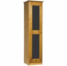 Verona 1 Door Wardrobe Antique With Graphite Details