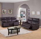 Lola 3+2 Recliner Suite in Brown