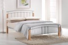Tetras Double Bed in Silver