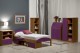 Maximus 3ft Bed Antique With Lilac Details