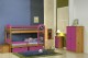 Maximus Bunk Bed 3ft Antique With Fuschia Details
